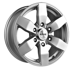 Gmax titan silver Wheels Widetread Tyres
