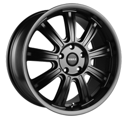 Gmax Voltera black Wheels Widetread Tyres